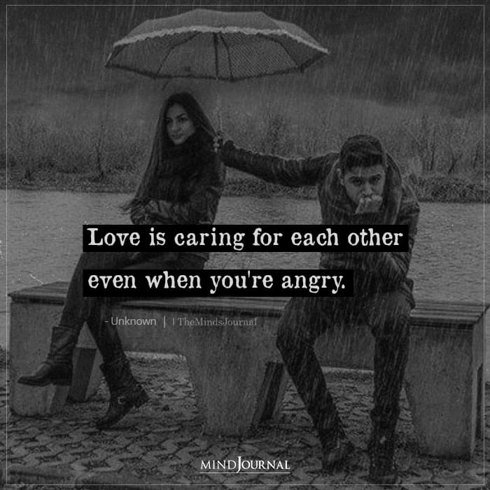 Love Is Caring For Each Other