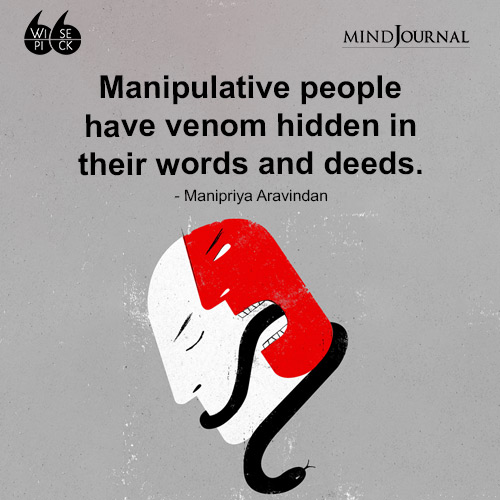 Manipriya Aravindan Manipulative people