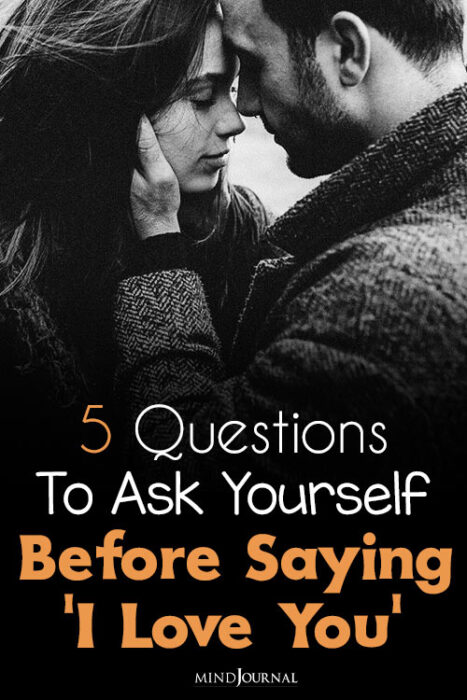 Questions to Ask Yourself Before You Confess Your Love pin