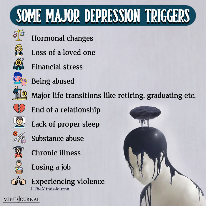 Some Major Depression Triggers