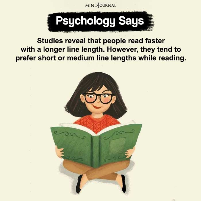 Studies reveal that people read faster