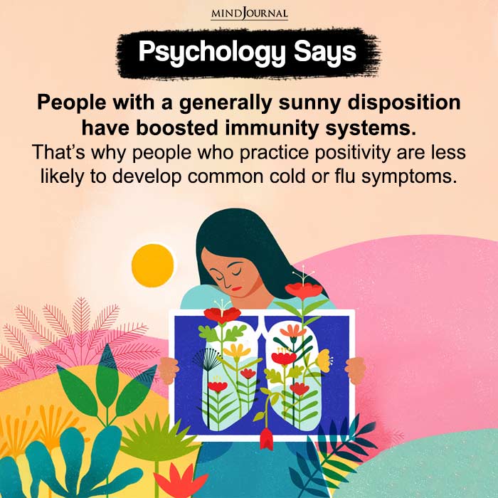 People With A Generally Sunny Disposition Have Boosted Immunity Systems