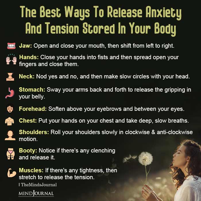 The Best Ways To Release Anxiety And Tension