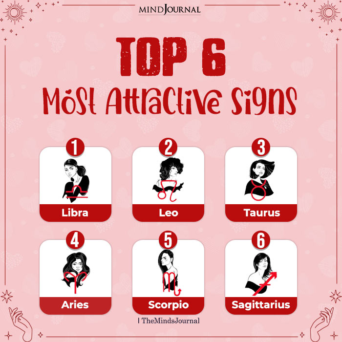 The Top 6 Most Attractive Zodiac Signs