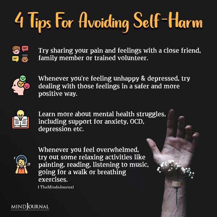 Tips For Avoiding Self Harm