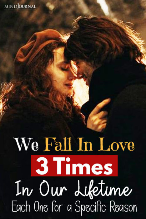 We Fall In Love 3 Times In Our Lifetime pin