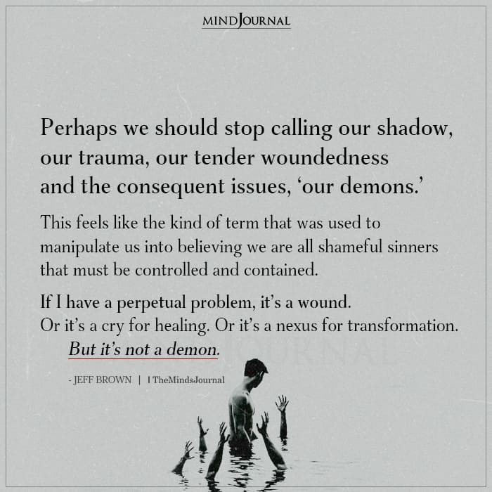We Should Stop Calling Our Shadow Our Trauma