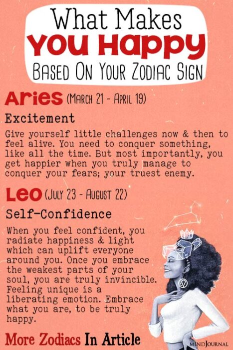 What Makes You Happy Based On Your Zodiac Sign dp