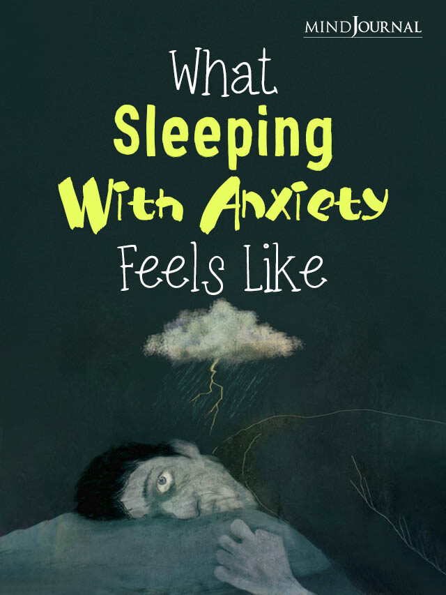 What Sleeping With Anxiety Feels Like