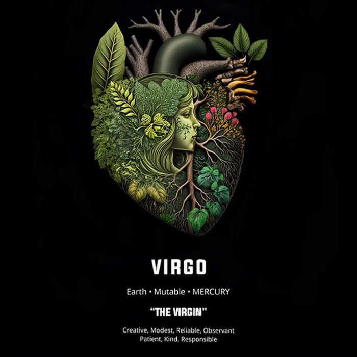 Zodiac Hearts Each Have Unique Traits virgo