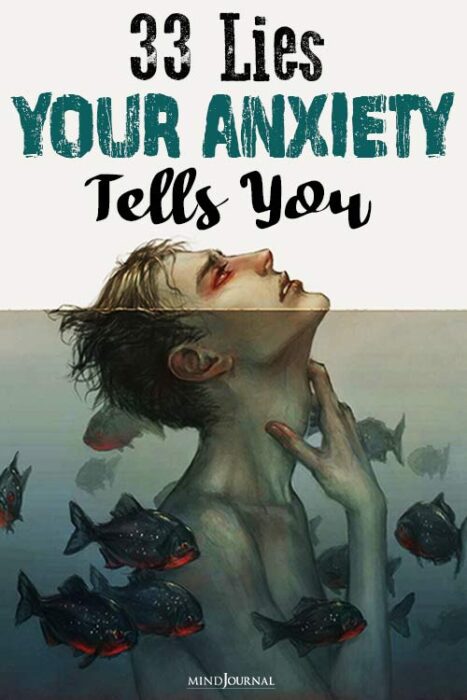 lies anxiety tells you
