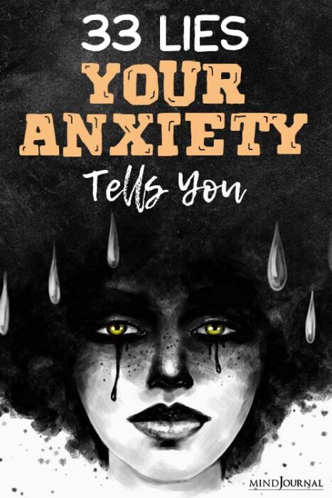lies your anxiety tells you