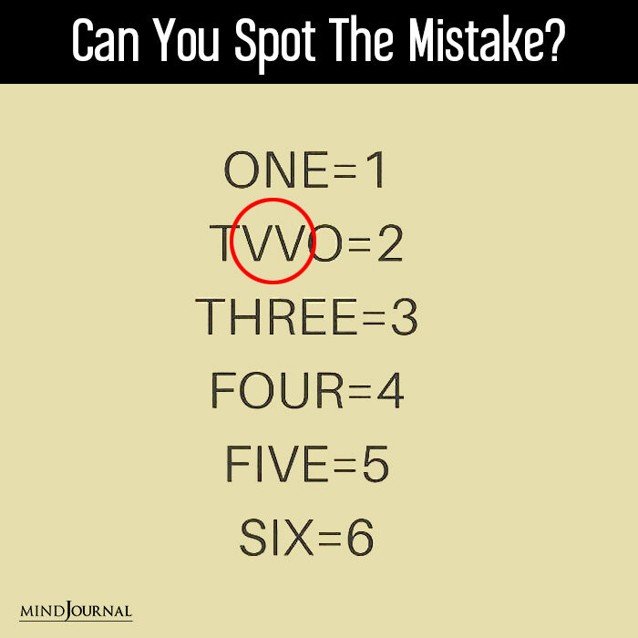 Can You Find Mistake In Picture Second Challenge four result