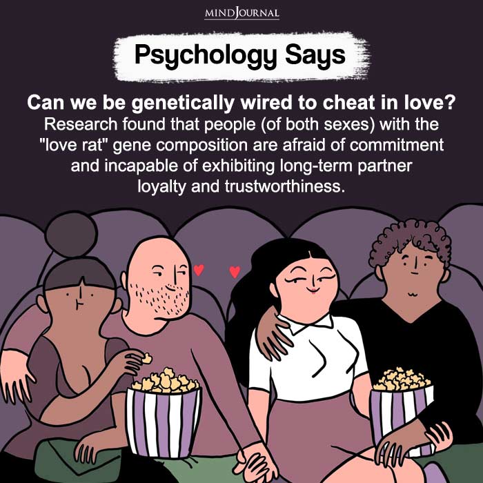 Can we be genetically wired to cheat in love