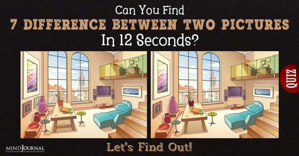 Find The Difference Between Two Pictures Challenge: Can You Find Them All In 12 Seconds?