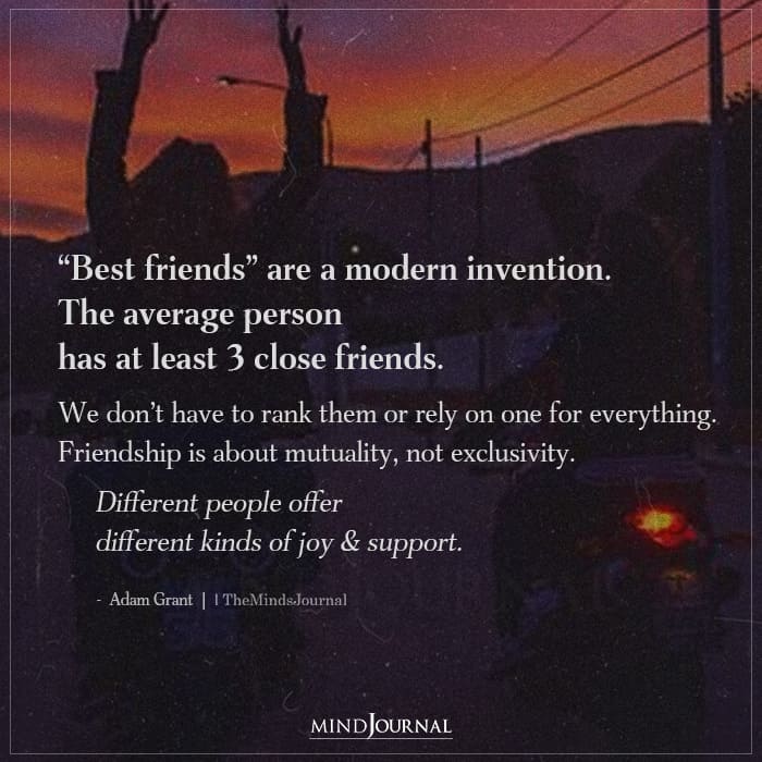 Friendship Is About Mutuality, Not Exclusivity