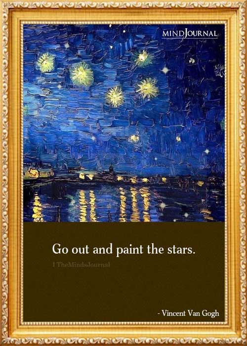 Go out and paint the stars
