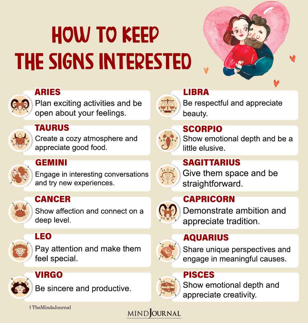 How To Keep The Zodiac Signs Interested