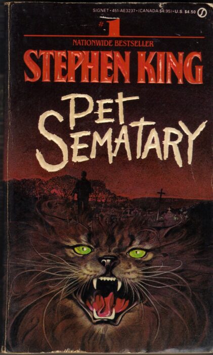 scariest books to read - Pet Sematary by Stephen King (1983)