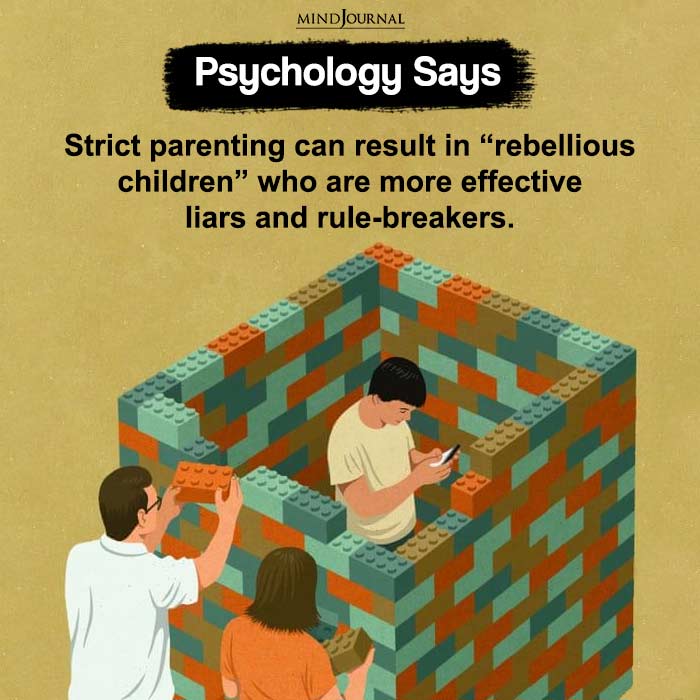 Strict Parenting Can Result In “Rebellious Children”