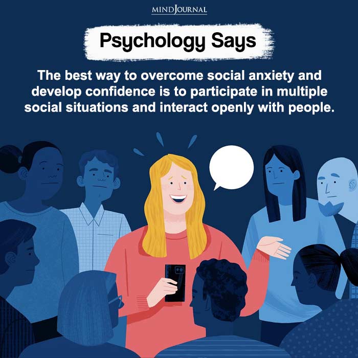 The best way to overcome social anxiety