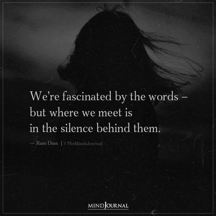 We’re Fascinated By The Words