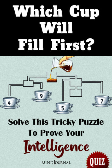 which cup will fill first answer
