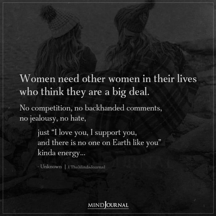 Women Need Other Women In Their Lives