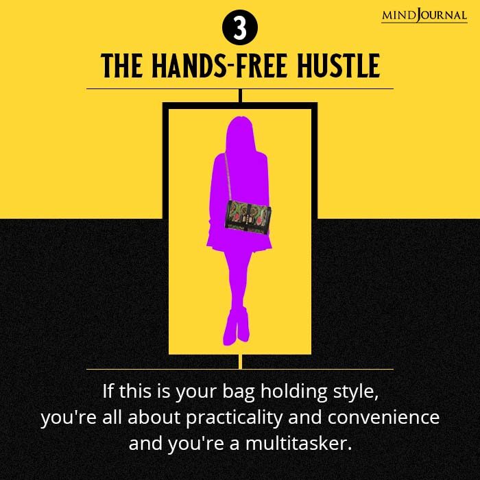 bag holding style Hands Free Hustle