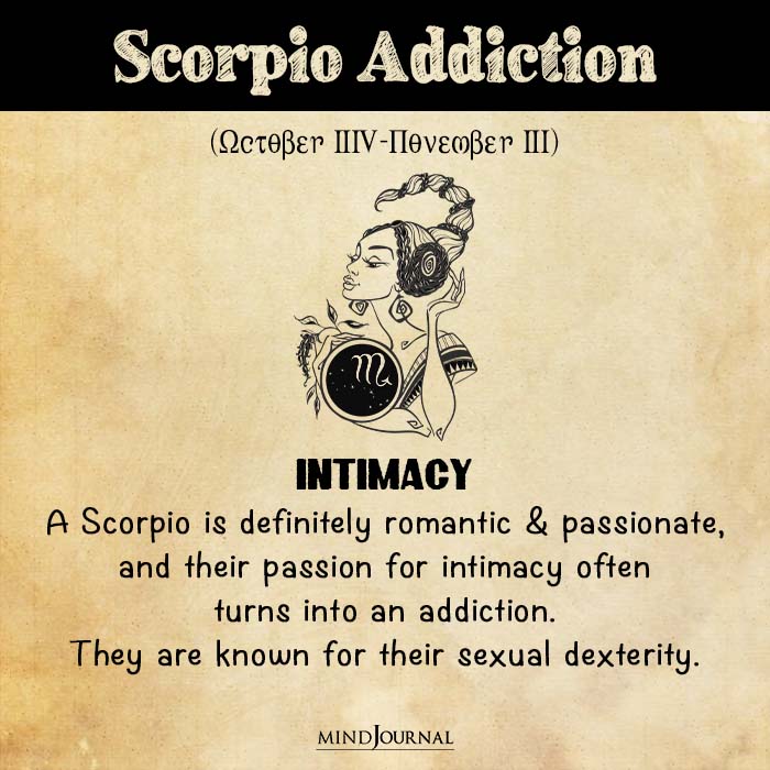 A Scorpio is definitely romantic