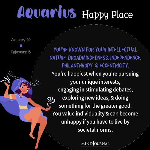 Aquarius Youre known for your intellectual nature