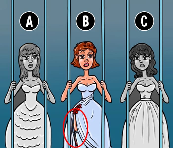 Can You Find The Killer Bride In Prison answer