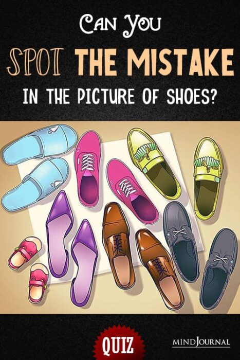 Can You Find the Mistake?  Visual Brain Test Picture Puzzle
