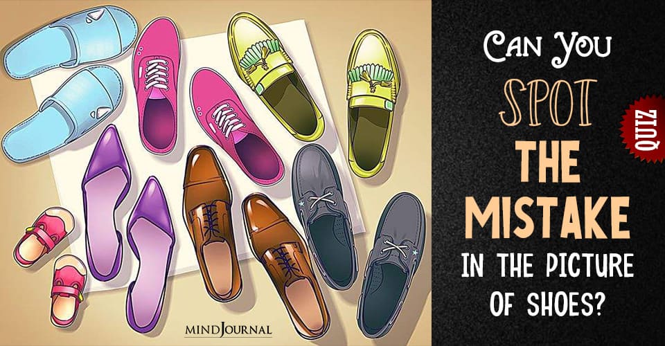 Tricky Brain Teaser: Can You Spot The Mistake In The Picture Of The Shoes Within Just 6 Seconds?