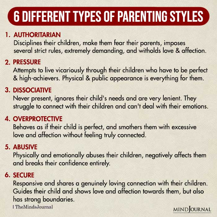 Different Types Of Parenting Styles