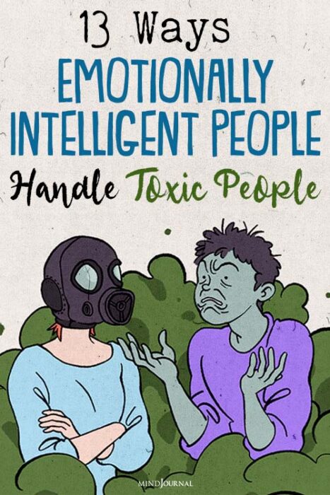 wisely handle toxic people