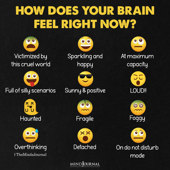 How Does Your Brain Feel Right Now?