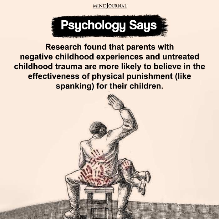 Parents with negative childhood experiences
