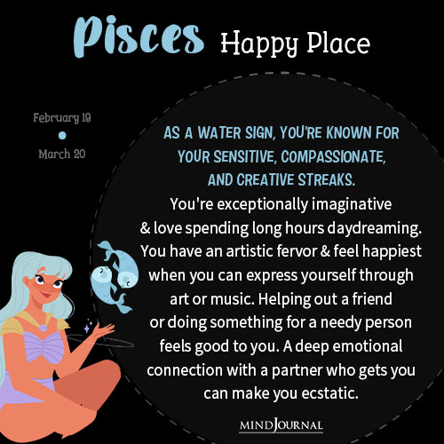 Pisces As a water sign youre known for your sensitive