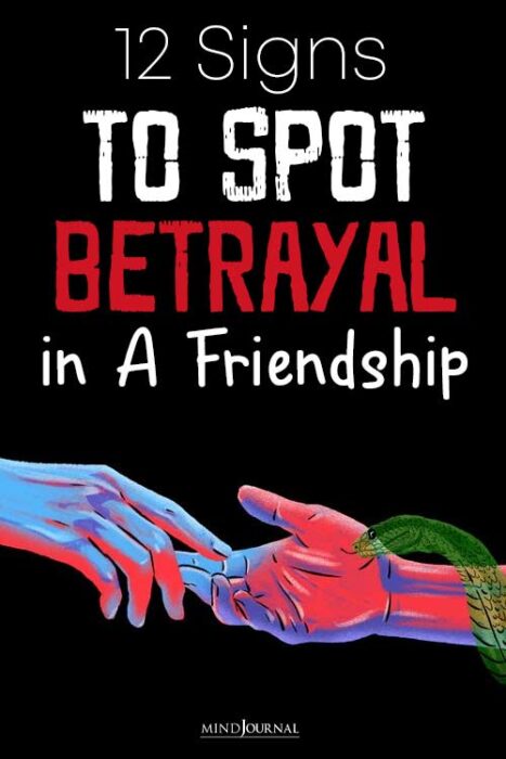 effects of betrayal in friendship