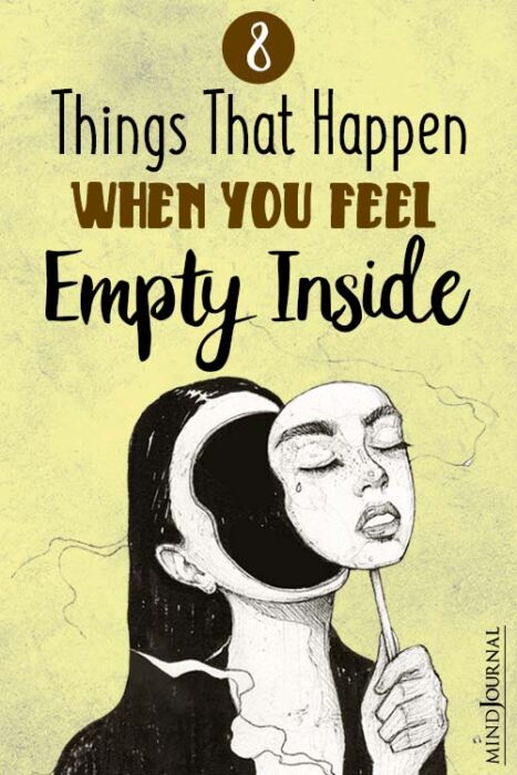 when you feel empty inside
