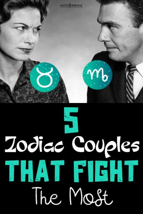 5 Pairs of Zodiacs That Fight The Most In A Relationship