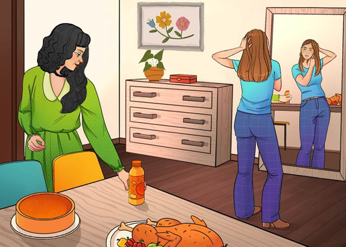 Find The Mistake In The Picture of Girls Dining Room internal