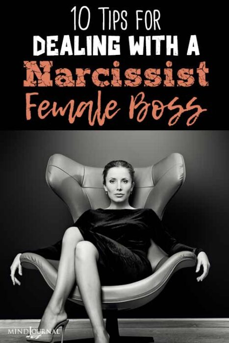 narcissist female boss
