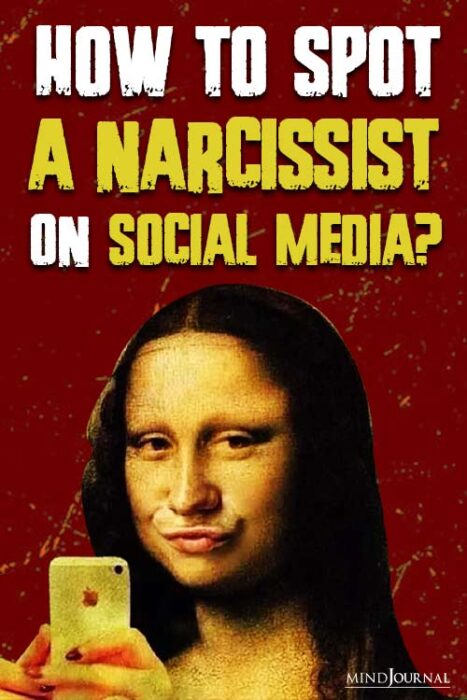 How to Spot a Narcissist on Social Media pin