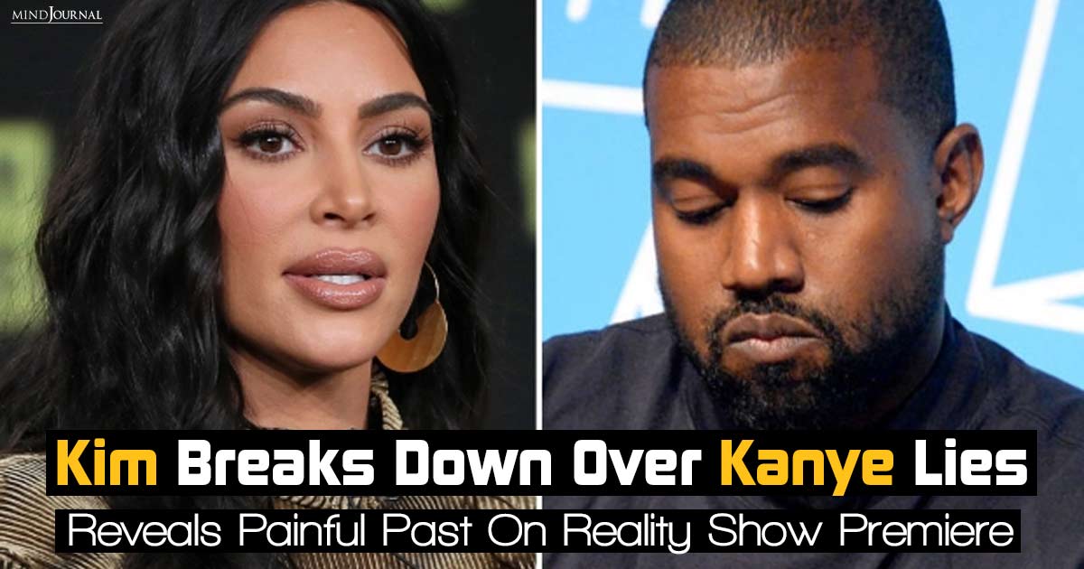 Kim Breaks Down Over Kanye Lies, Reveals Painful Past On Reality Show Premiere