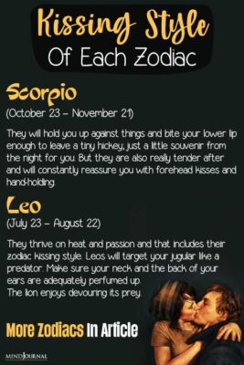 Kissing Styles Of Zodiacs: Who's The Best Kisser Of 12 Signs