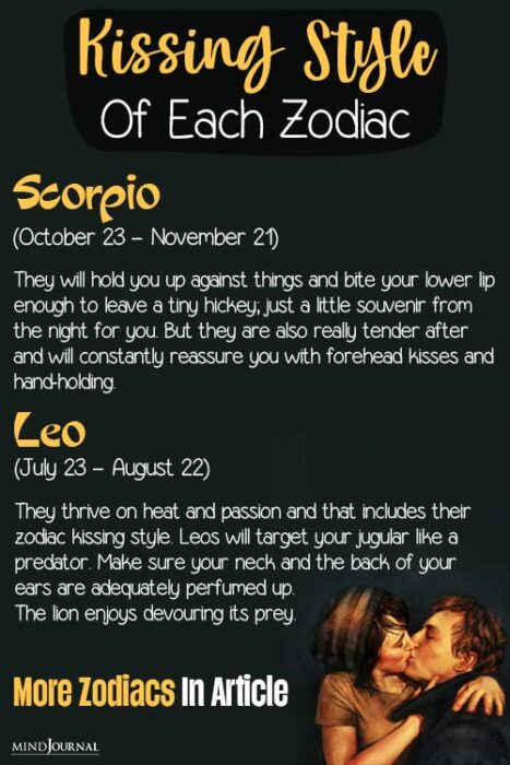 best kissers zodiac
