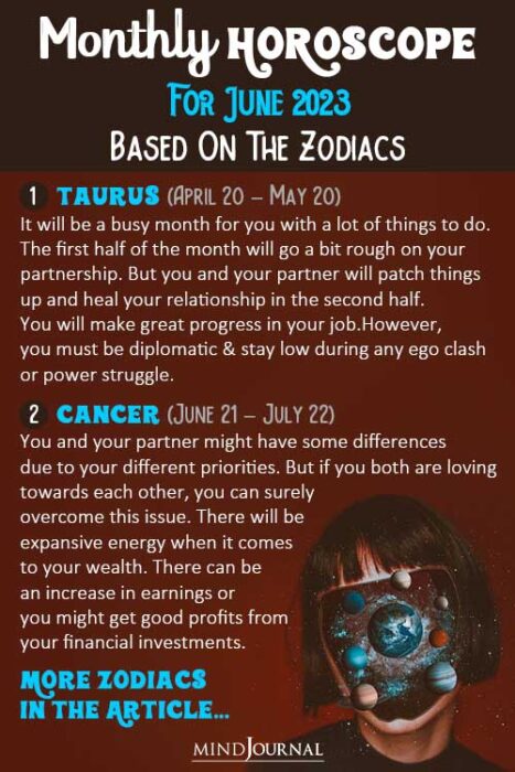 June monthly horoscope
