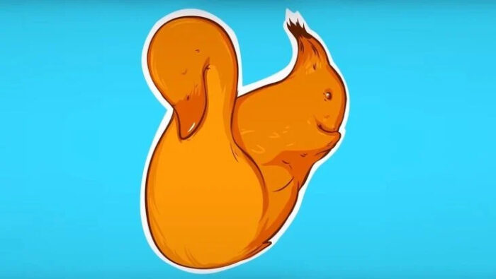 optical illusion personality test reveals the true you duck or squirrel